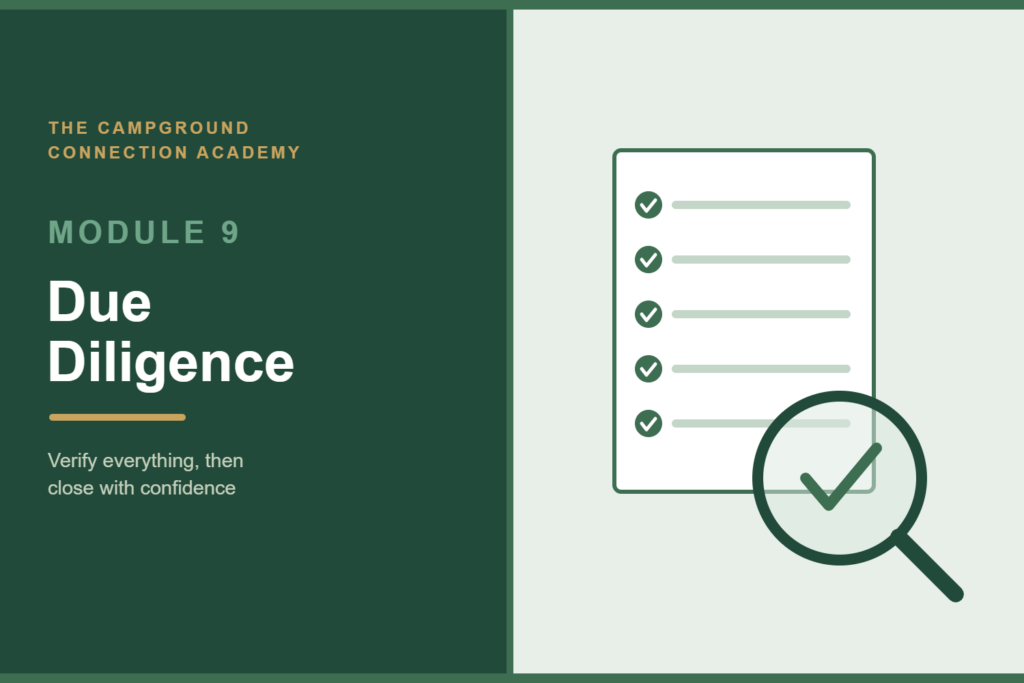 Module 9: Due Diligence